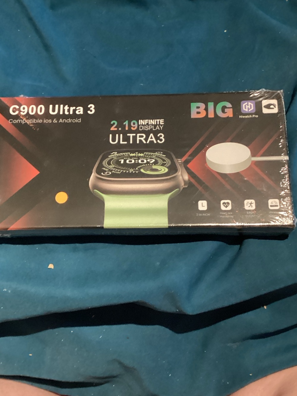 C900 Ultra 3 Smartwatch - Green